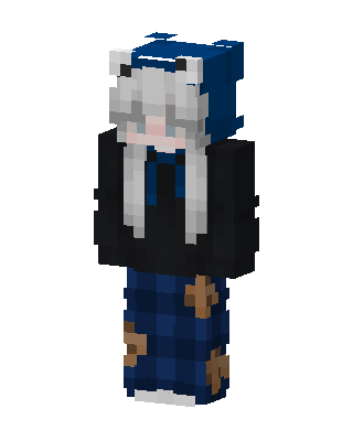 Snorlax Hoodie Girl Minecraft skin
