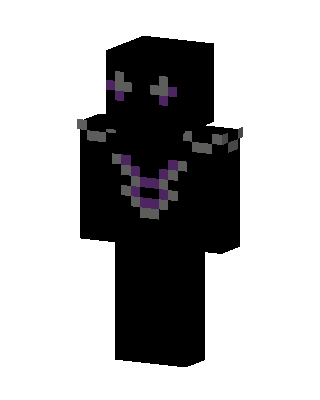 Black Villain skin, 3D preview