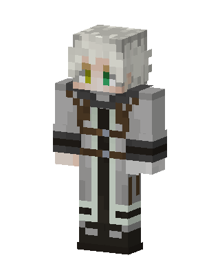 Silver Wanderer skin, 3D preview