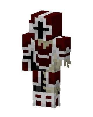 Red Knight Boy skin, 3D preview