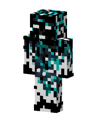 Teal Void skin, 3D preview