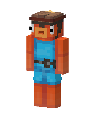 Fishstick skin, 3D preview