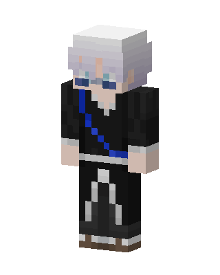 Satoru Gojo skin, 3D preview