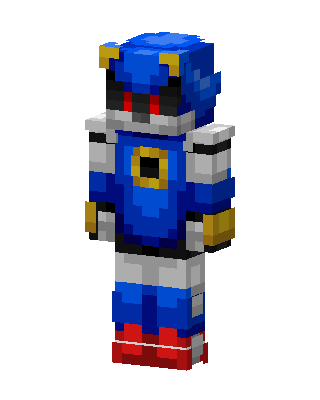 Blue Gamer Boy Minecraft blue skin