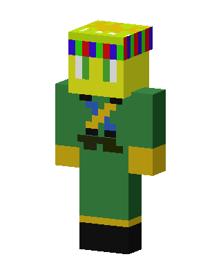 Green Royal Boy Minecraft green skin