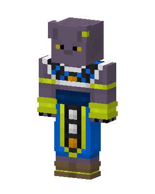 Gray Animal Boy Minecraft skin