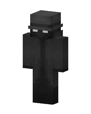 Black Player Boy skin, 3D preview