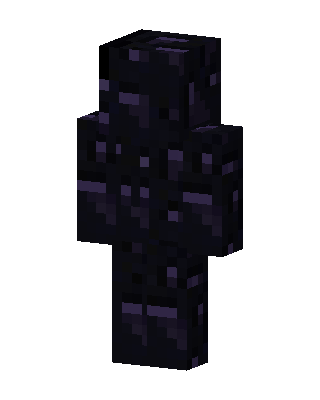 Black Villain skin, 3D preview