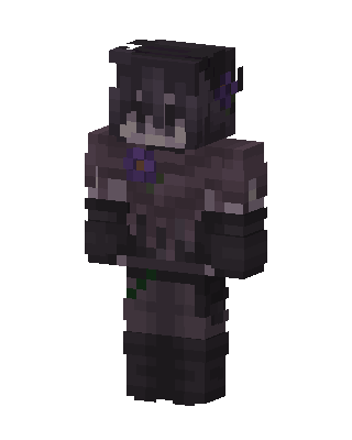 Gray Villain Minecraft skin