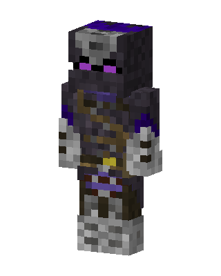 Ender Skeleton Knight Minecraft skin