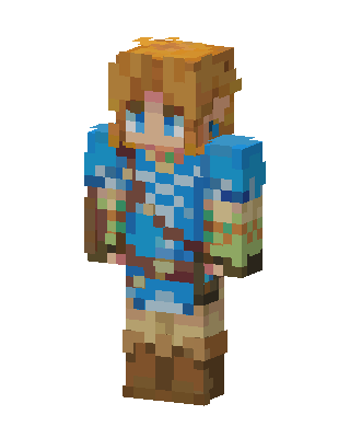 Link skin, 3D preview