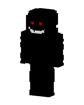 Black Glowing Villain Boy Minecraft skin