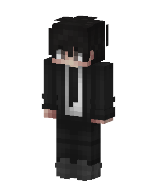 Dark Suit Boy skin, 3D preview
