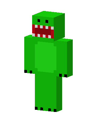 Green Villain Minecraft green skin