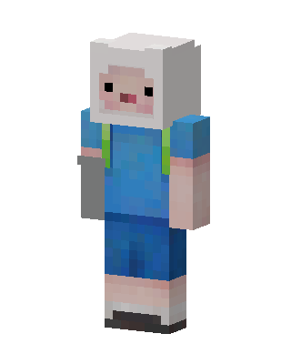 Finn The Human skin, 3D preview