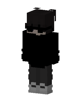 Shadow Hoodie skin, 3D preview