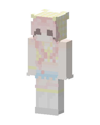 Pastel Angel skin, 3D preview