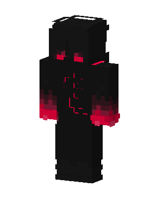 Black Hero Boy skin, 3D preview