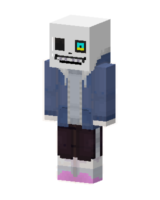 Sans skin, 3D preview