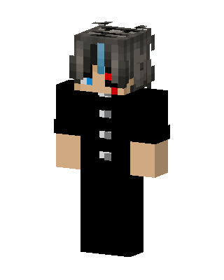 Gakuran Boy skin, 3D preview