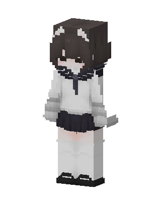Sailor Cat Girl Minecraft skin