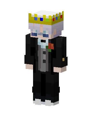 Royal Tuxedo skin, 3D preview