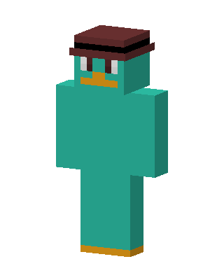 Perry The Platypus Minecraft skin