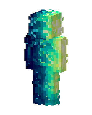Aurora Glow skin, 3D preview