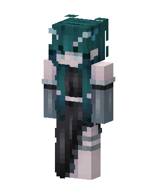 Teal Abyss skin, 3D preview