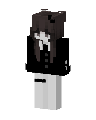 Gothic Schoolgirl skin, 3D preview