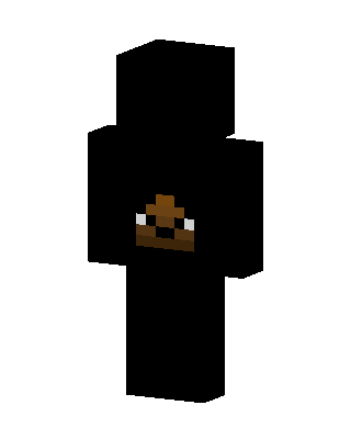 Brown Blob Guy skin, 3D preview