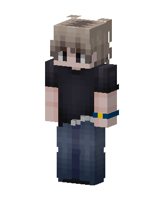 Casual Ash Blond skin, 3D preview
