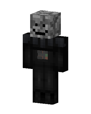 Darth Vader Cobblestone Minecraft Halloween skin