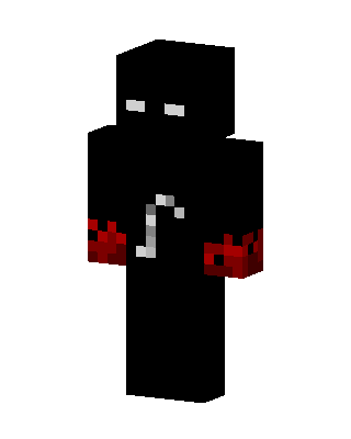 Black Ninja Boy Minecraft skin