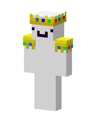Crowned Blob skin, 3D preview