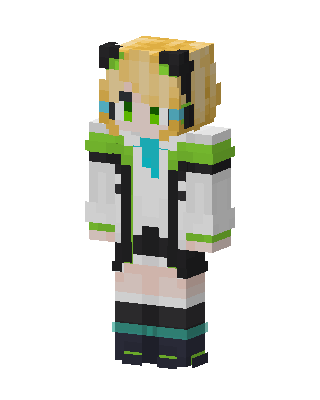 Neon Green Hoodie Minecraft cute skin