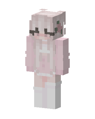 Pink Anime Girl Minecraft pink skin