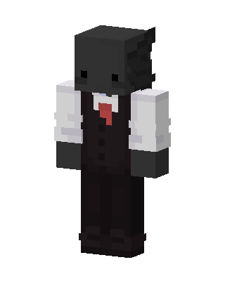 Black Villain Boy Minecraft skin