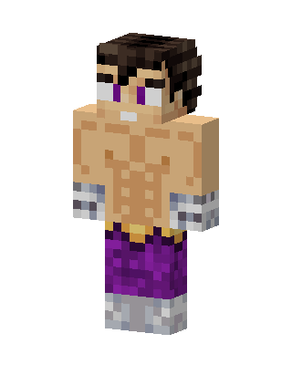 Purple Anime Boy Minecraft skin