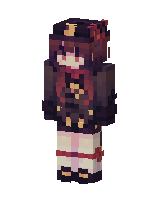 Hu Tao Minecraft skin
