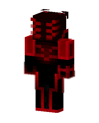 Crimson Overlord skin, 3D preview