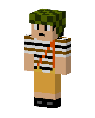 El Chavo skin, 3D preview
