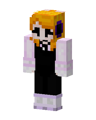 Masked Headphone Girl skin, 3D preview