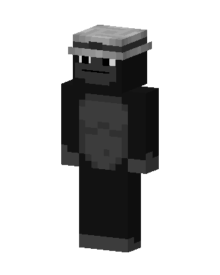 Gorilla Tag Monkey skin, 3D preview