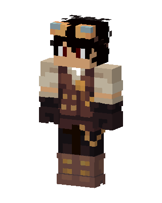 Brown Hero Boy Minecraft skin