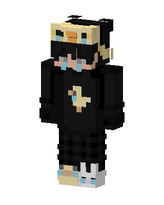 Crying Duck Hoodie skin, 3D preview