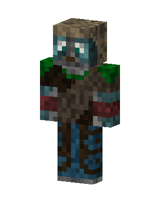 Brown Hero Boy Minecraft skin