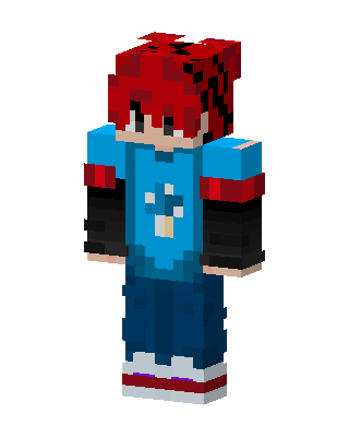 Blue Player Boy Minecraft blue skin