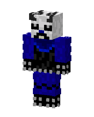 Spiked Panda Minecraft skin