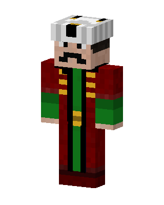 Red King Minecraft skin